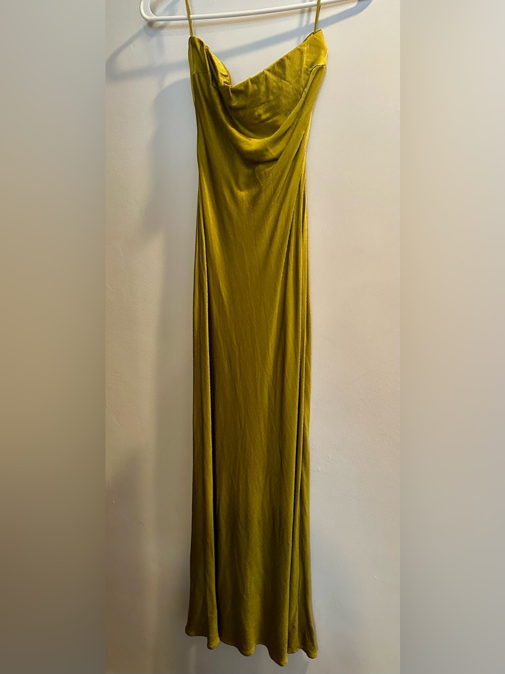Bec + Bridge Moondance Strapless Dress in Olive Oil